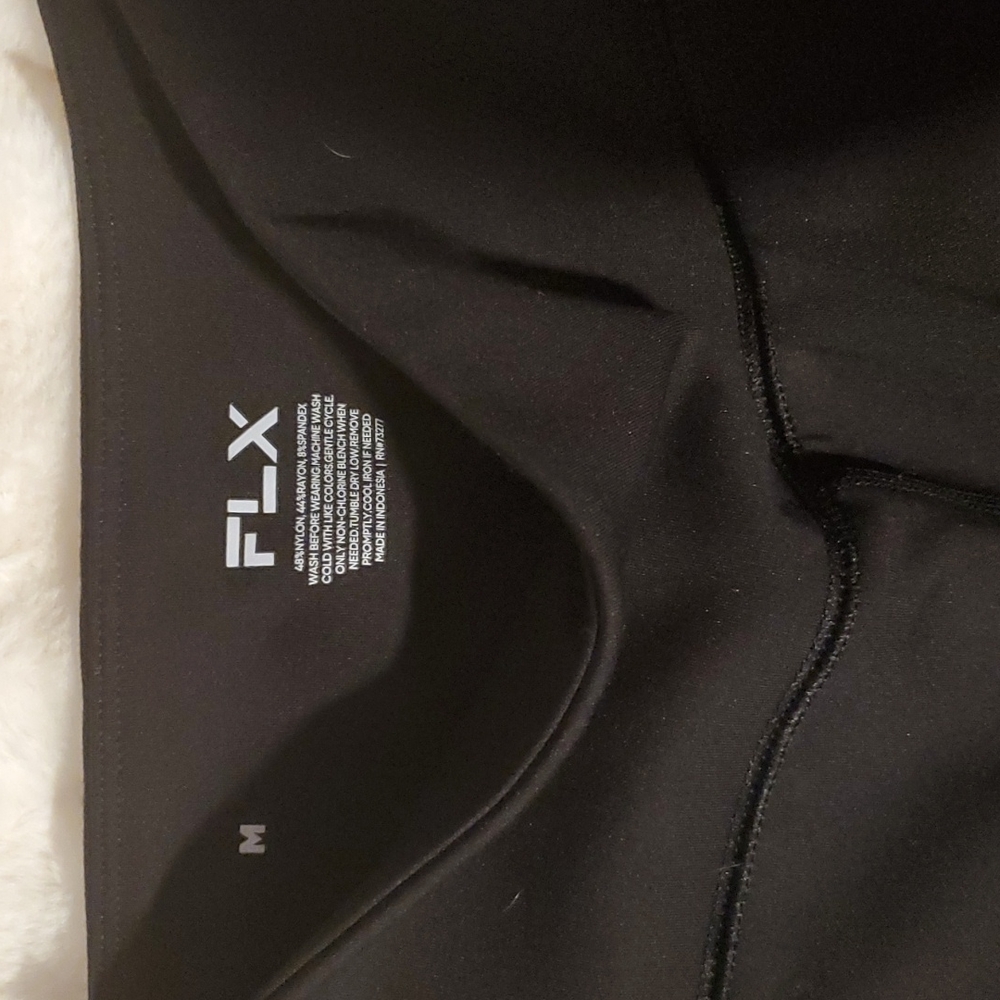 FLX high waisted leggings with zippered pockets